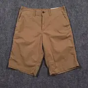 American Eagle Shorts Mens 30 Brown Next Level FLEX Below Knee Length Chino