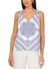 Vince Camuto V Neck Tank Top
