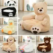 Lovely Cartoon Kids Sofa Chair Plush Toy Seat Sleeping Pillow CushionTeddy Bear