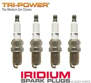 IRIDIUM SPARK PLUGS - for Nissan Pulsar 1.6L N16 (QG16DE) TRI-POWER