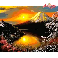 在飛比找蝦皮商城優惠-【ArtLife 藝術生活】DT008富士山_40x50cm