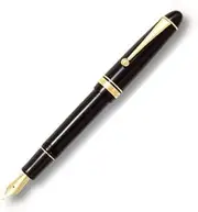 [Pilot] Fountain Pen Custom 742, Black Body, F-Nib (FKK-2000R-B（-F）)