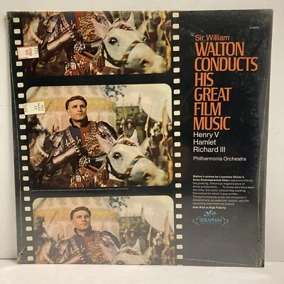Walton Conducts Great Film Music LP - Seraphim - SEALED Vinyl - S6