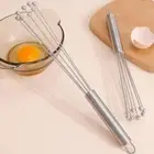 Manual Egg Beater - Ball Whisk Wire Egg Beater | Stainless Whisk Steel U8E4