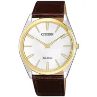 在飛比找momo購物網優惠-【CITIZEN 星辰】光動能紳士時尚手錶-38mm(AR3