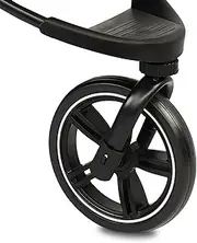 My Duque Cooper Dog Stroller, Wheel Replacement, Front Wheel, Wheel Assembly, New Wheels, Cooper Dog Buggy, EVA Tyres, Pet Buggy, Dog Stroller Wheels, New Tyres, Puncture Resistant, EVA, Colour Black