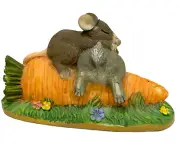 Silvestri Charming Tails "After Lunch Snooze" by Dean Griff Rabbit Mouse New Box