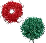 Beavorty Unique Christmas Decorations Wrapping Paper Shredded Craft Paper for Present Boxes