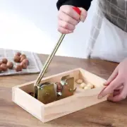 Non slip Macadamia Opener Peeling Machine Walnut Tool Nut Cracker Handle