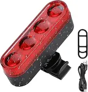 Cycle Lights for Night Riding | Powerful LED Cycle Light - Multifunctional Bikes Lighting Tools, Rechargeable Scooter Red Taillight for Outdoor