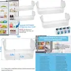 2 Refrigerator Door Shelf Bin For Frigidaire Kelvinator Gibson 4547407 242126602