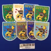Boy Scout OA 8 Northeast Region Standard Section Order Of The Arrow Patches