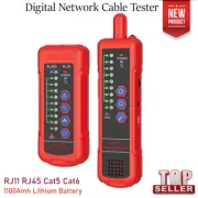 Network Cable Tester CAT5 CAT6 Cable Toner Ethernet Cable Tester RJ45 Network