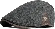 [NALITARE] Caps for Men Newsboy Hat Beret Hunting Cabbie Hat Irish Flat Caps UK Adjustable Grandad Hat