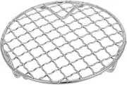 PAMINGONO Stainless Steel Grill Mesh Oven Grill Rack Baking Tray Rack for Electric Stove Air Fryer