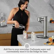 the InFizz™ Aqua Carbonator, Soda & Sparkling Water Maker Machine, BCA600BSS,...