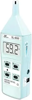 Digital Sound Level Meter (Range: 30 to 130 dB) for Auditoriums, Vehicle Noise Testing, Theatres, Schools Along With Factory Calibration Certificate Model: Lutron SL-4030