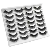 Nevenka 3D Multi-Layer False Eyelashes 14 Pairs Fluffy Cat Eye Lashes-E04