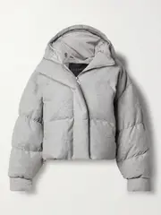 [Cordova] Cordova - Aomori Hooded Quilted Down Ski Jacket - Gray - x small x small Gray