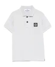 Compass-badge polo shirt 8Y,12,2,6Y,4Y,14Y,3Y,2Y,12Y,10Y sky color