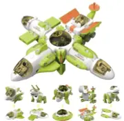 5-in-1 Space Toys & Dinosaur Toys Spaceship Rocket Toys Transforming Toy
