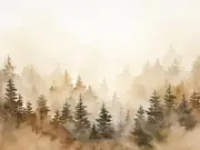[Namly Design] Poster - Misty Forest Scene