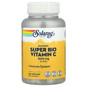 Solaray, Buffered Super Bio Vitamin C, 1,000 mg, 100 VegCaps (500 mg per Capsule)