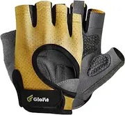 Glofit Workout Gloves Breathable, Weight Lifting Gloves with Curved Open Back Mesh Fabric, Fingerless Powerlifting Exercise Gym Gloves for Women and Men