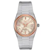 TISSOT PRX POWERMATIC 80 35MM STEEL AND 18K GOLD BEZEL T931.207.41.111.00