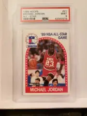 MICHAEL JORDAN 1989 HOOPS ALL-STAR BULLS PSA 9