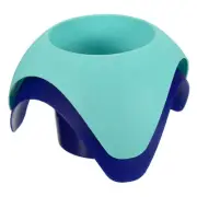 2pcs Beach Sand Coasters, Drink Cup Holder Beach Accessories, Blue Dark Blue