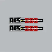 ACS - 360 fork decals - Old school bmx