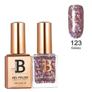 Billionaire Gel Polish UV LED & Nail Lacquer Duo 123 Galaxy (New) 15ml