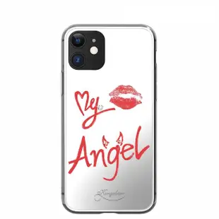 【Kingxbar】Kingxbar iPhone 11 Pro Max施華洛世奇水鑽鏡面保護殼-紅脣