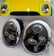 R53 MINI Cooper S JCW LED Angle Eye Projector Headlights Pre LCI 2002 - 2004 RHD