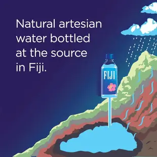 FIJI Water斐濟天然深層礦泉水 330ml x 36瓶 免運費 公司貨 天然礦泉水 免運 折價券 FIJI 斐濟 HS嚴選