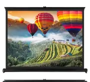 Pyle Portable Projector Screen Mobile Projection Screen Stand 40" Indoor Outdoor