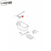 Hot Audio Auxiliary jacks Interface USB Port 81B035726 for Audi Q2 2018-2020 (for: Audi)