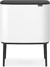 Brabantia BO Touch Bin, 36 Litre, White