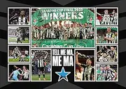 RJR PRINTS Tell Me Ma - 2025 Carabao Cup Winners, Football Players Multi Signed Pre Print Autographed A4 Montage Photo Print Which Would Make A Great Gift For Any Fan.