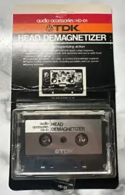 TDK HD-01 Head Demagnetizer Cassette Tape Deck unopened vintage