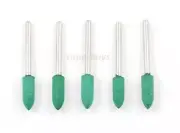 5 Rubber 4mm Polishing Buffing Grinding Burr For Rotary Die Grinder Drill Bit