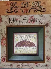 LA-D-DA Cross Stitch Merry Sunshine Chart