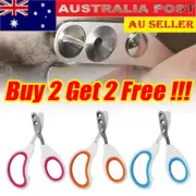 EffortlDSs Pet Nail Clippers, Cat Nail Clippers & Claw Trimmer, with Round Holes