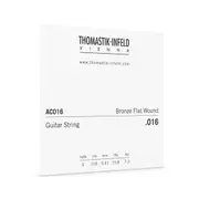 Thomastik AC016 Plectrum .16 Gauge Bronze Flat Wound Acoustic Guitar String