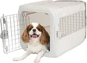 SportPet Designs Small Pop Crate for Dogs, 25lbs, Collapsible, Car Travel, Short-term Use, Varies