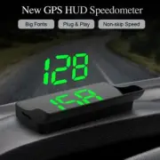 Car Head Up HD Display GPS Speedometer Speed Digital HUD Windshield Projector