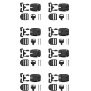 Latches Hot Tub Cover Clips Spa Replacement 8 Set Lock Straps Keys Hardware Accessories 50x46mm Fixing Kit Outdoor Pool Safety