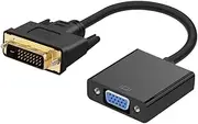 HOMSFOU Male to Female Adapter to Converter Cable for Tv and Computer Signal Transmission for High-Definition Display