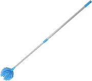 MERRYHAPY 1 Set Extendable Cobweb Duster with Long Pole Reusable Web Brush for High Ceilings for Cleaning Fans Lamps and Hard to Reach Areas Space Saving Design Present for Homeowners